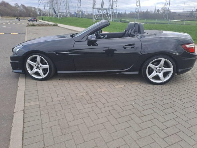 Mercedes-Benz SLK Slk250 Cdi Amg Sport SK64BPF Black #4