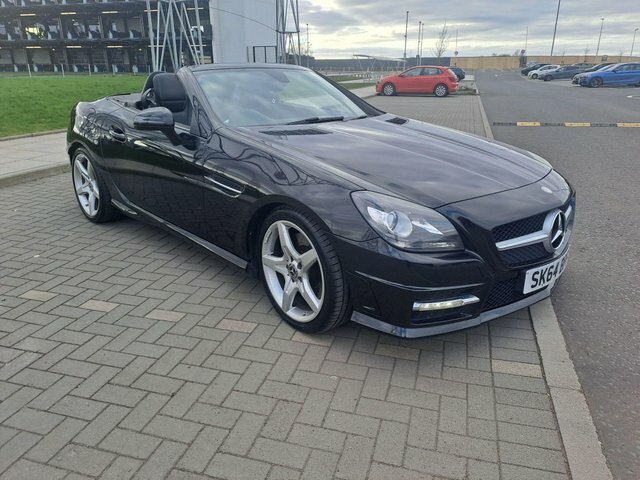 Mercedes-Benz SLK Slk250 Cdi Amg Sport SK64BPF Black #5