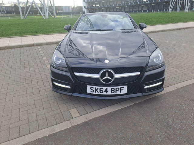 Mercedes-Benz SLK Slk250 Cdi Amg Sport SK64BPF Black #6
