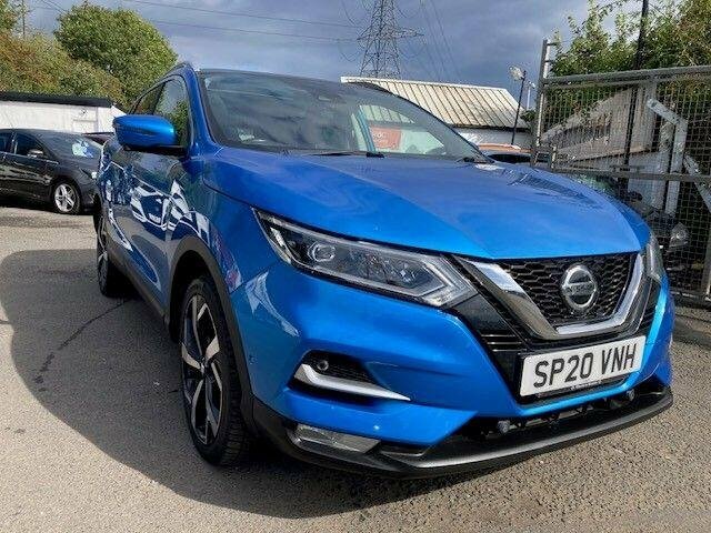 Nissan Qashqai Dig-t Tekna Euro 6 SP20VNH Blue #3