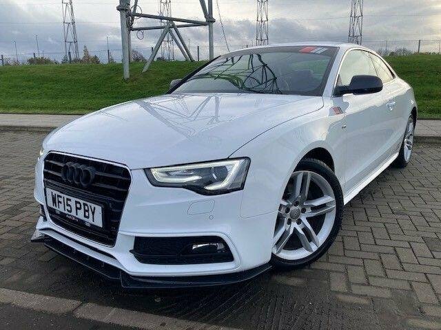 Audi A5 Tdi S Line Coupe White