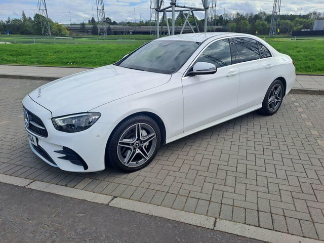 Mercedes-Benz E Class E220d Amg Line G-tronic GD21KOA White #5