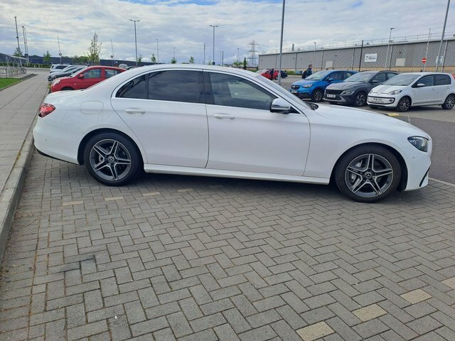 Mercedes-Benz E Class E220d Amg Line G-tronic GD21KOA White #4