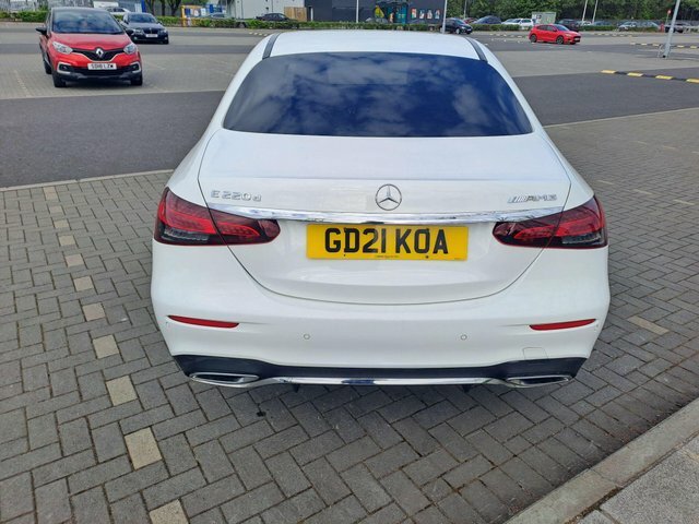 Mercedes-Benz E Class E220d Amg Line G-tronic GD21KOA White #6