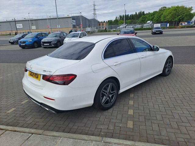 Mercedes-Benz E Class E220d Amg Line G-tronic GD21KOA White #3