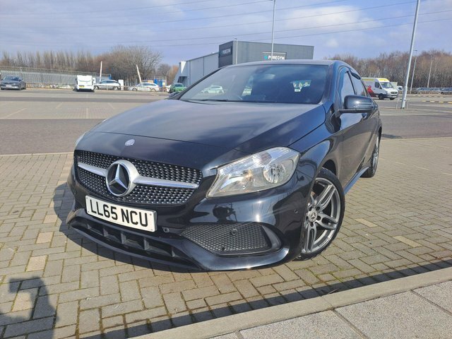Mercedes-Benz A Class A180d Amg Line Euro Black