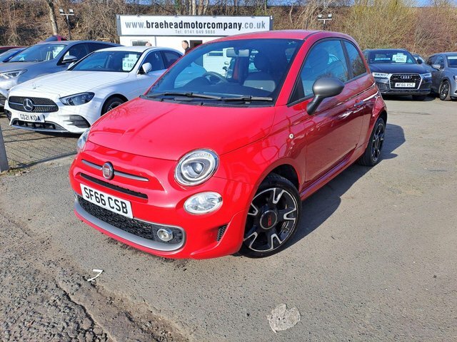 Fiat 500 S Euro 6 Ss Red