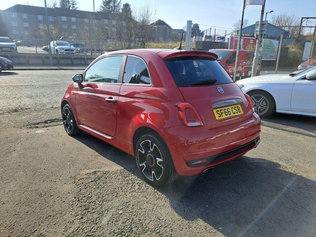 Fiat 500 S Euro 6 Ss SF66CSB Red #3