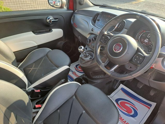 Fiat 500 S Euro 6 Ss SF66CSB Red #2