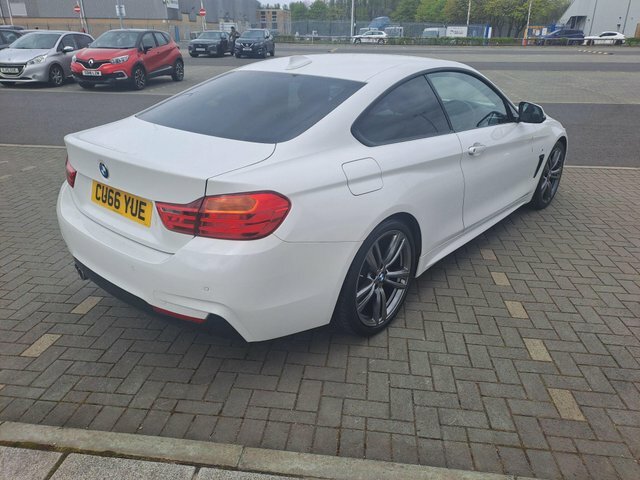 BMW 4 Series 420D M Sport Euro White #4