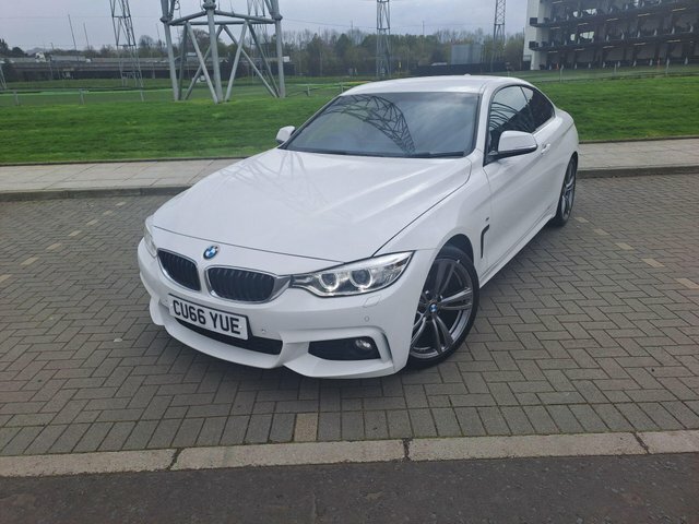 BMW 4 Series 420D M Sport Euro White