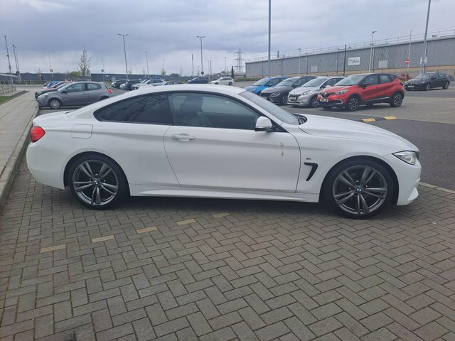 BMW 4 Series 420D M Sport Euro White #3