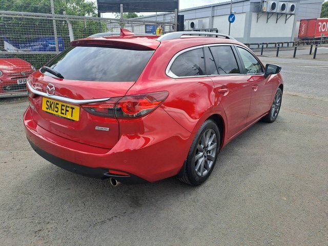 Mazda 6 Skyactiv-d Se-l Tourer Euro Red #3