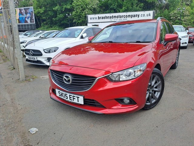 Mazda 6 Skyactiv-d Se-l Tourer Euro Red