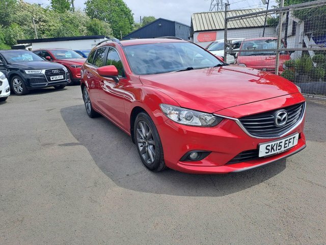 Mazda 6 Skyactiv-d Se-l Tourer Euro Red #4