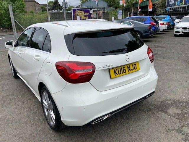 Mercedes-Benz A Class A200d Sport Premium 7G-dct KU16NJO White #6