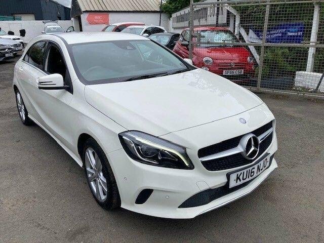 Mercedes-Benz A Class A200d Sport Premium 7G-dct KU16NJO White #5