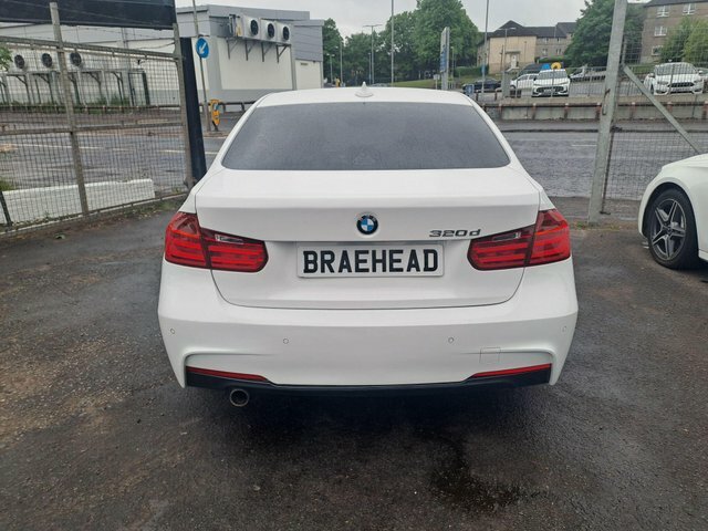 BMW 3 Series 320D M Sport YK15CEJ White #5