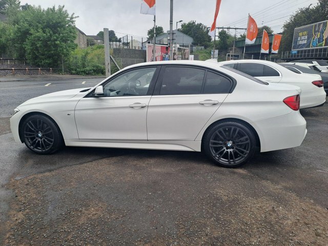 BMW 3 Series 320D M Sport YK15CEJ White #4