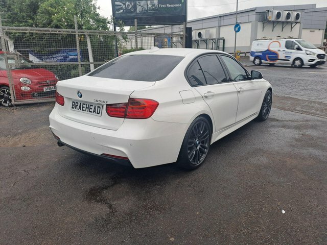 BMW 3 Series 320D M Sport YK15CEJ White #3
