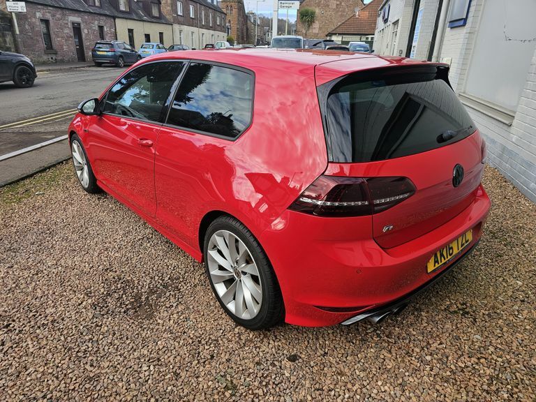 Volkswagen Golf 2.0 Tsi R Dsg AK16TZL Red #3