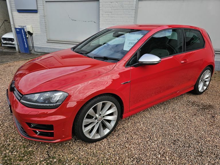 Volkswagen Golf 2.0 Tsi R Dsg AK16TZL Red #2