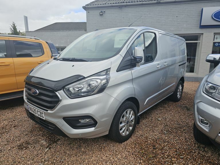 Ford Transit Custom 2.0 Ecoblue 130Ps Low Roof Limited Van Silver