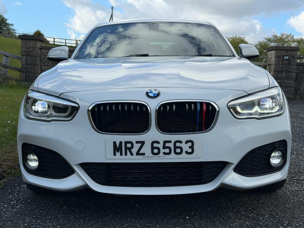 BMW 1 Series 2.0 125D M Sport Euro 6 Ss MRZ6563 White #4