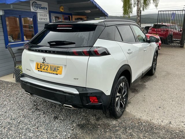 Peugeot 2008 2022 1.2 Puretech Gt Suv Euro 6 LR22NWF White #3