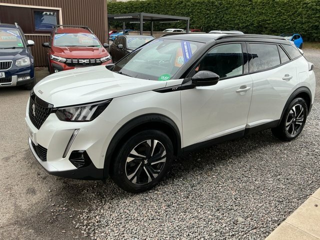 Peugeot 2008 2022 1.2 Puretech Gt Suv Euro 6 LR22NWF White #6