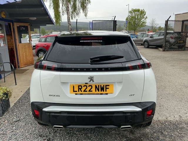Peugeot 2008 2022 1.2 Puretech Gt Suv Euro 6 LR22NWF White #4