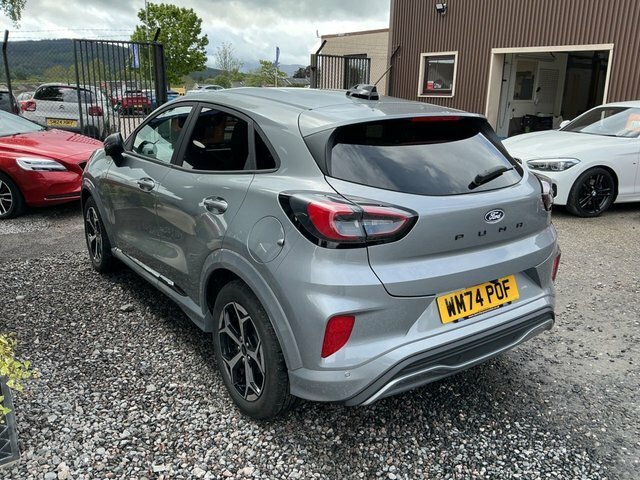 Ford Puma 2024 1.0T Ecoboost Mhev St-line Suv Hyb WM74POF Silver #5