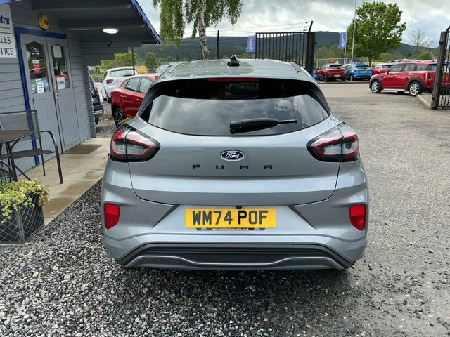 Ford Puma 2024 1.0T Ecoboost Mhev St-line Suv Hyb WM74POF Silver #4