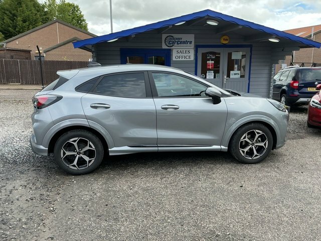 Ford Puma 2024 1.0T Ecoboost Mhev St-line Suv Hyb WM74POF Silver #2