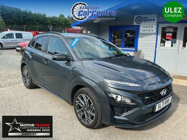 Hyundai Kona 2021 1.0 T-gdi Mhev N Line Suv Hybrid M Grey