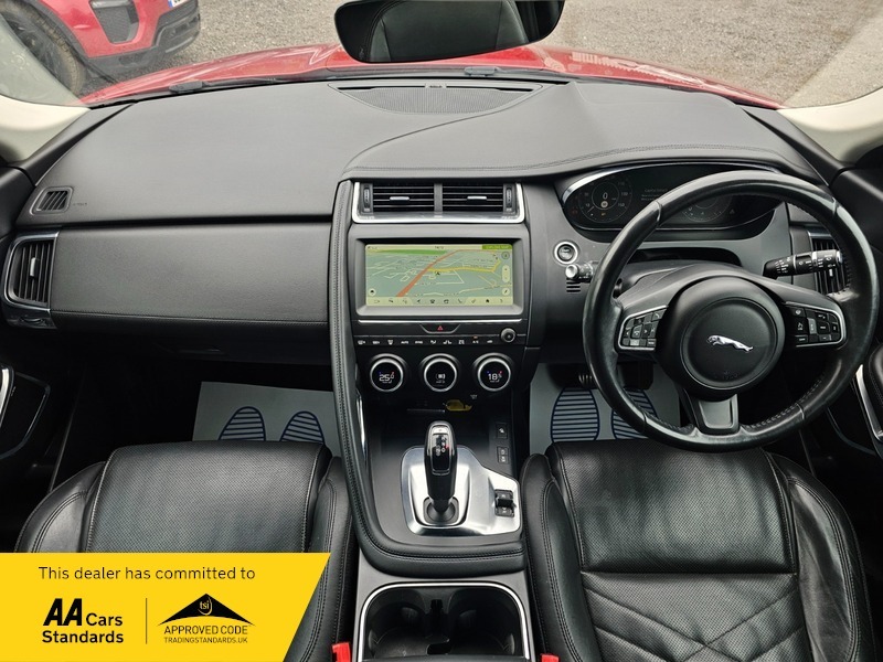 Jaguar E-Pace 2.0 D180 Hse OV18XCO Red #3