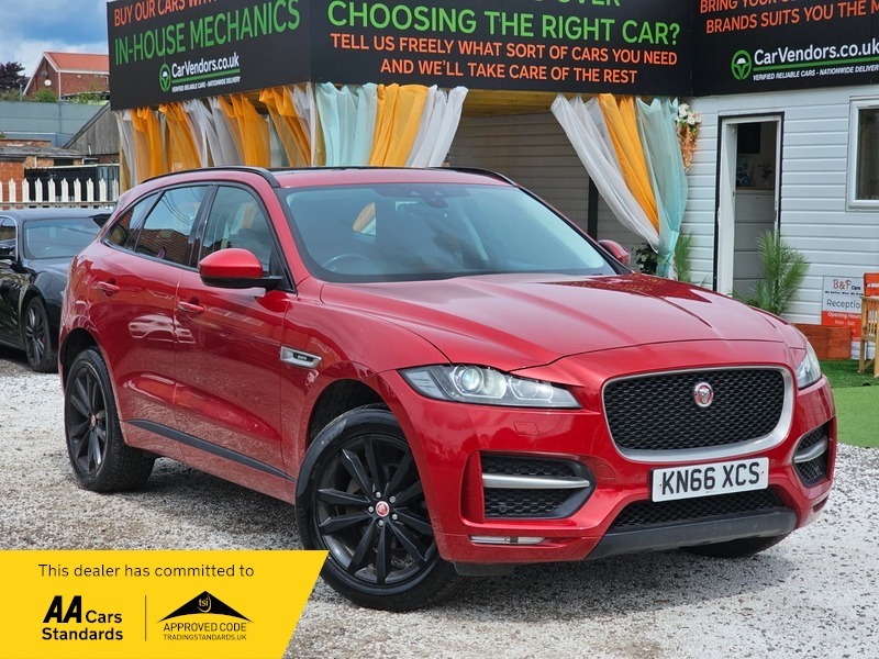 Jaguar F-Pace 2.0 D180 R-sport Red