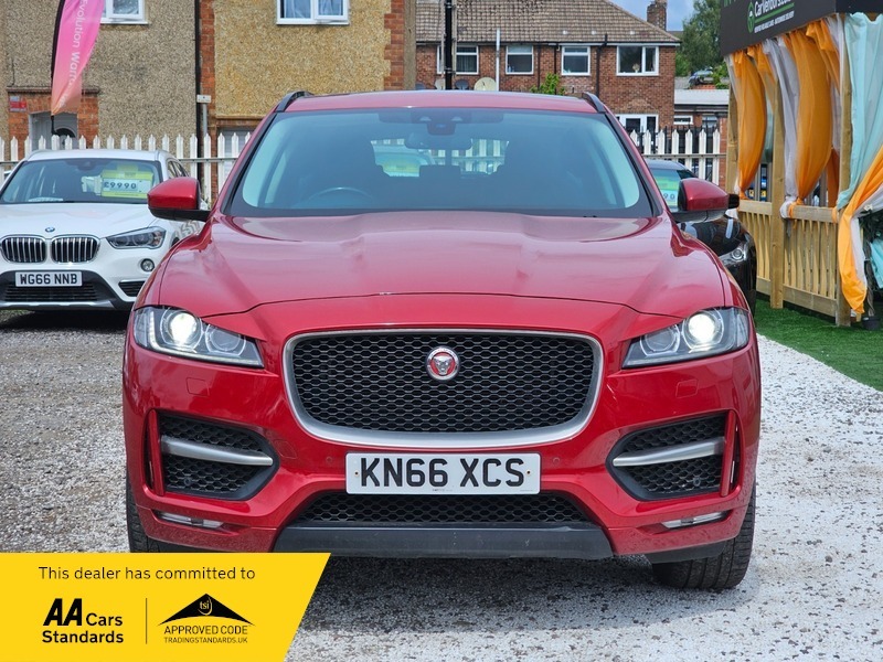 Jaguar F-Pace 2.0 D180 R-sport KN66XCS Red #2