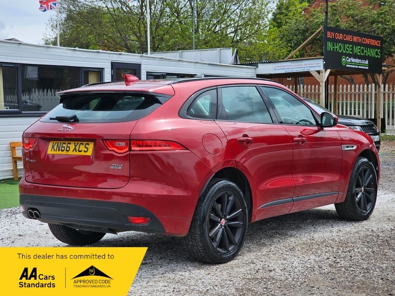 Jaguar F-Pace 2.0 D180 R-sport KN66XCS Red #5
