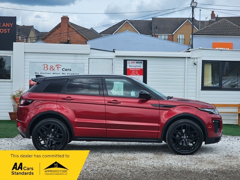 Land Rover Range Rover Evoque 2.0 Td4 Hse Dynamic OE17UDN Red #4