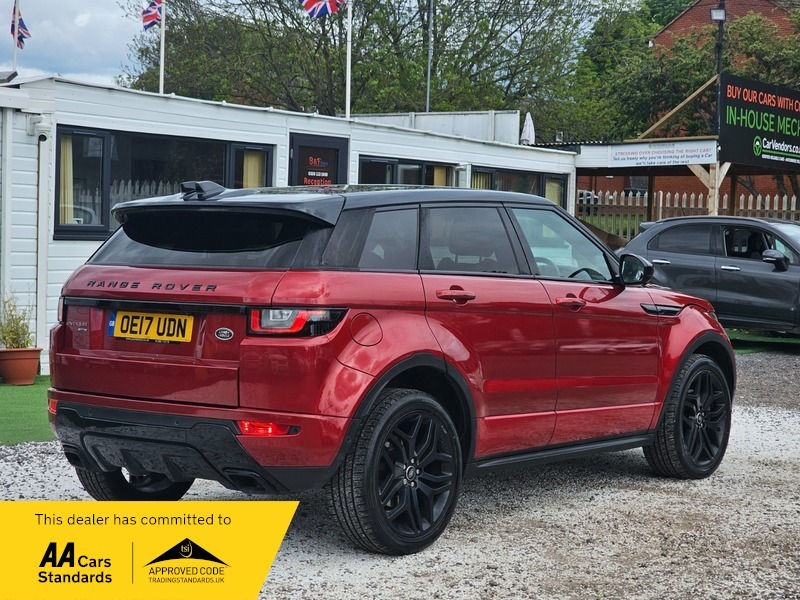 Land Rover Range Rover Evoque 2.0 Td4 Hse Dynamic OE17UDN Red #5