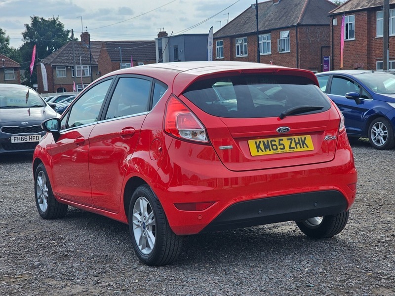 Ford Fiesta 1.0T Ecoboost Zetec Powershift KM65ZHK Red #5