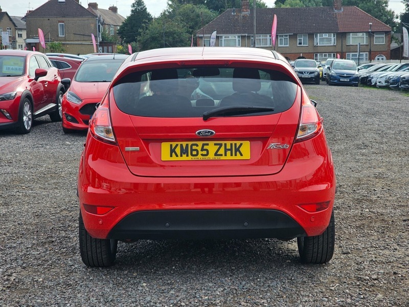 Ford Fiesta 1.0T Ecoboost Zetec Powershift KM65ZHK Red #6