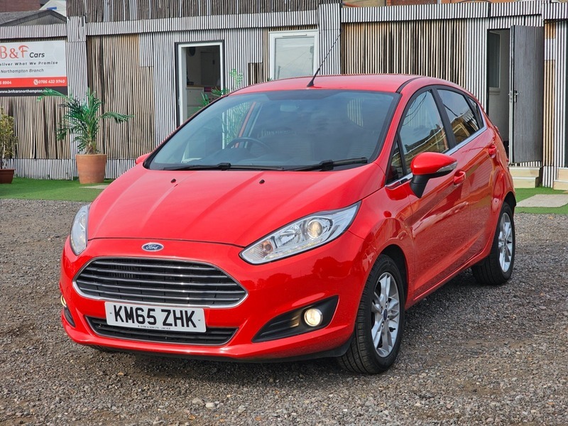 Ford Fiesta 1.0T Ecoboost Zetec Powershift KM65ZHK Red #2