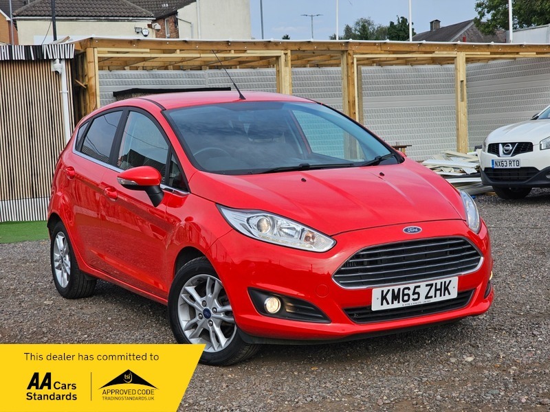 Ford Fiesta 1.0T Ecoboost Zetec Powershift Red