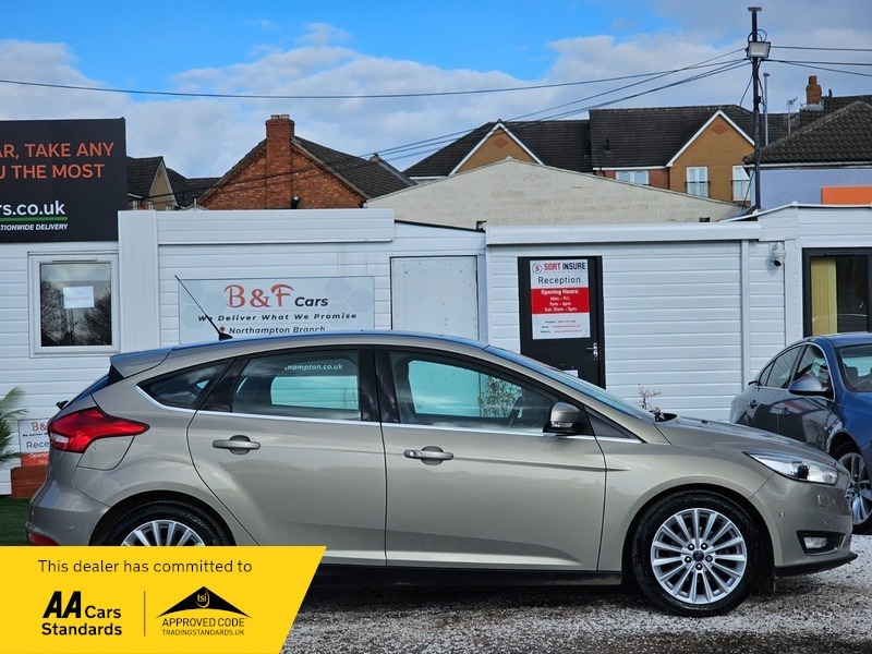 Ford Focus 1.5 Tdci Titanium X ET66XMA Silver #4
