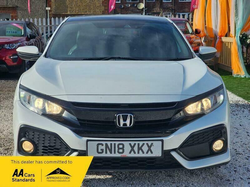 Honda Civic 1.0 Vtec Turbo Ex GN18XKX White #2