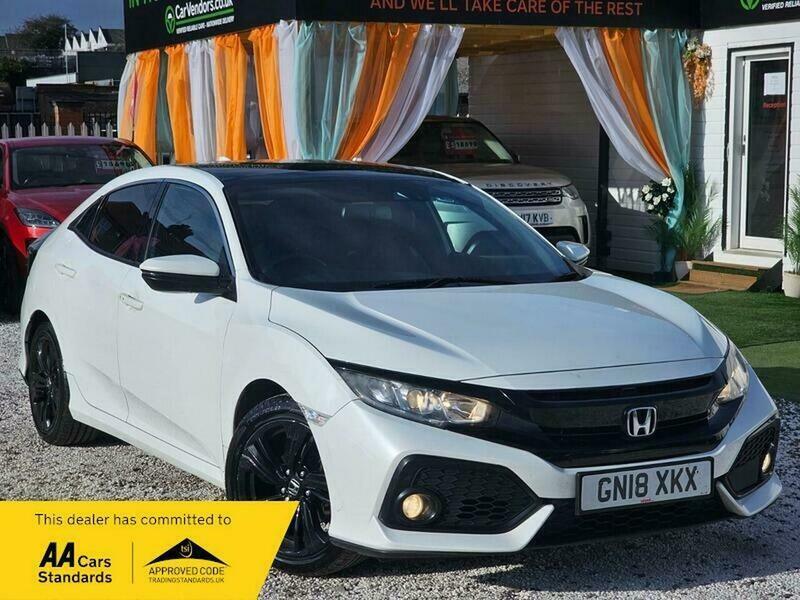 Honda Civic 1.0 Vtec Turbo Ex GN18XKX White