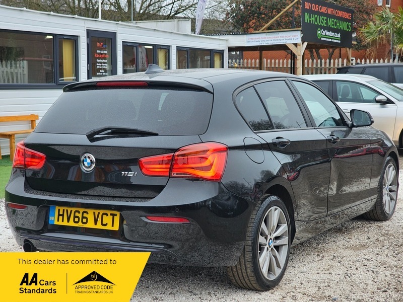 BMW 1 Series 1.5 118I Sport Euro HV66VCT Black #5