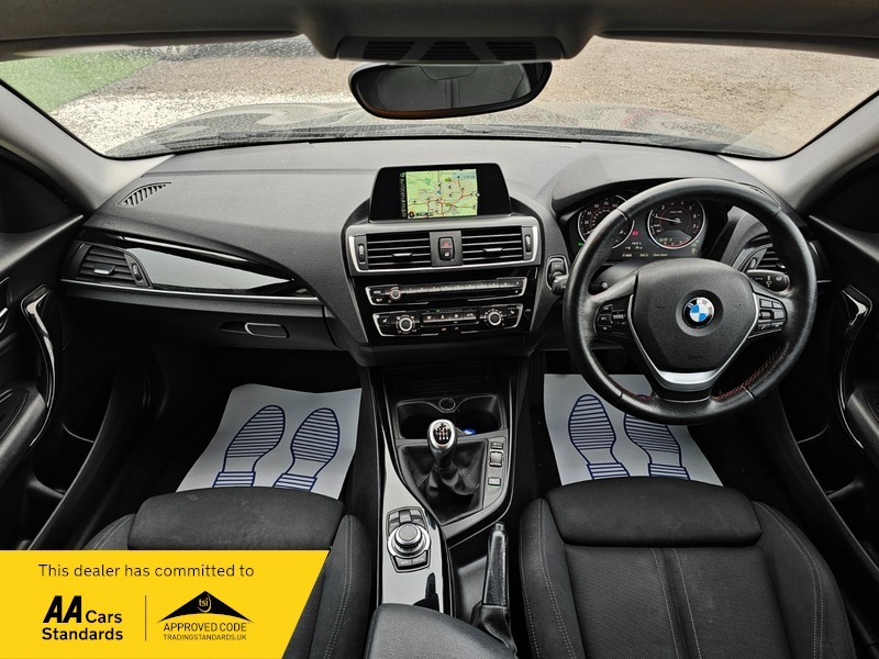 BMW 1 Series 1.5 118I Sport Euro HV66VCT Black #3